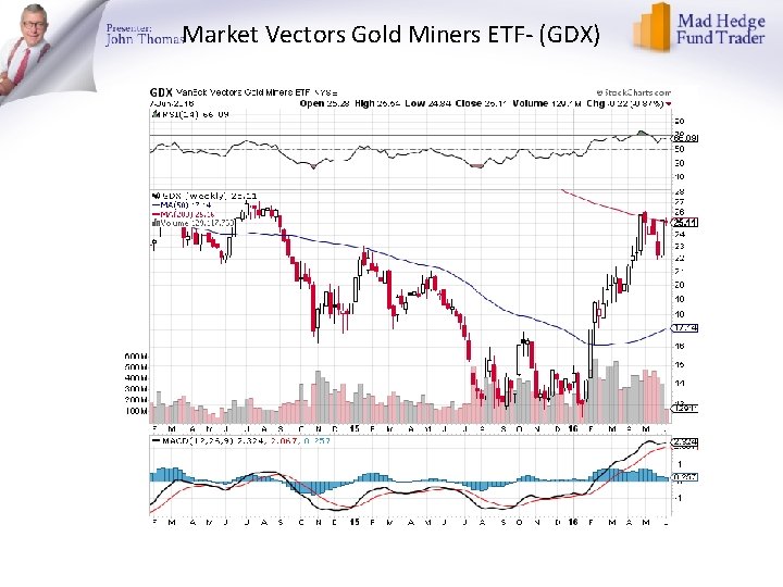 Market Vectors Gold Miners ETF- (GDX) 