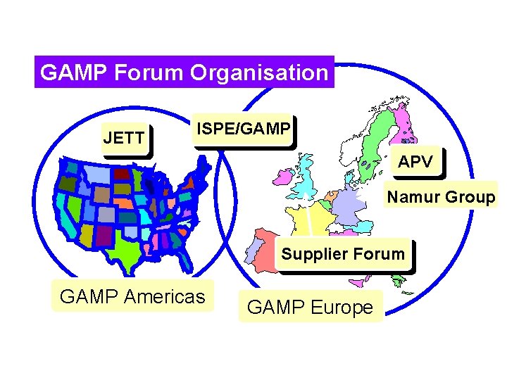 GAMP Forum Organisation JETT ISPE/GAMP APV Namur Group Supplier Forum GAMP Americas GAMP Europe GAMP Forum Organisation JETT ISPE/GAMP APV Namur Group Supplier Forum GAMP Americas GAMP Europe