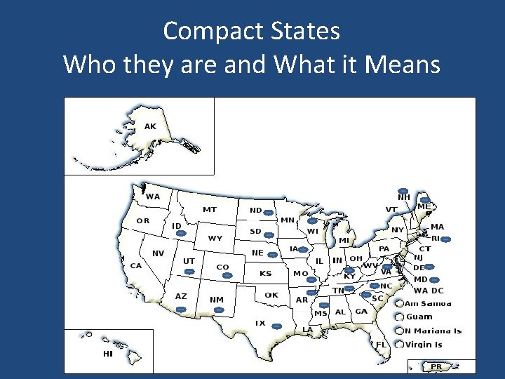 Compact States Who they are and What it Means 