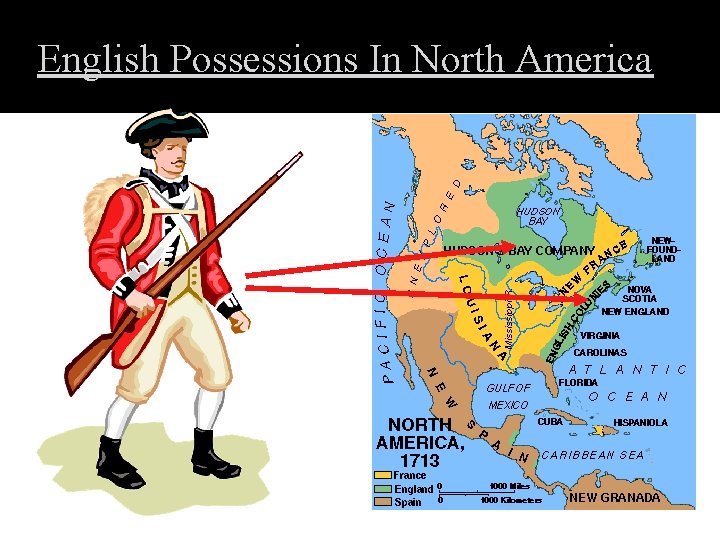 English Possessions In North America 