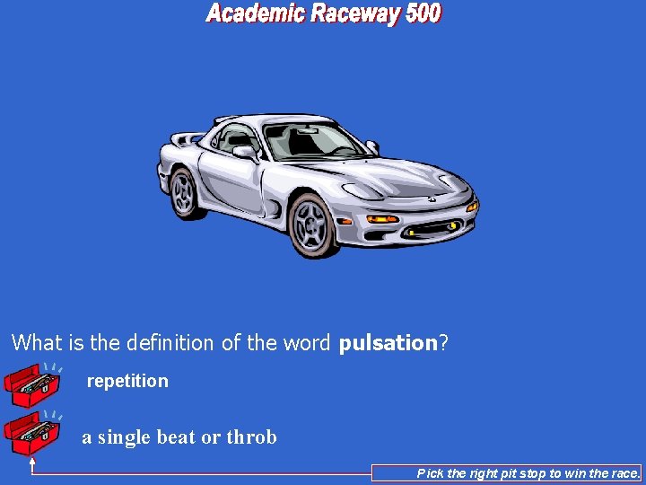 What is the definition of the word pulsation? repetition a single beat or throb