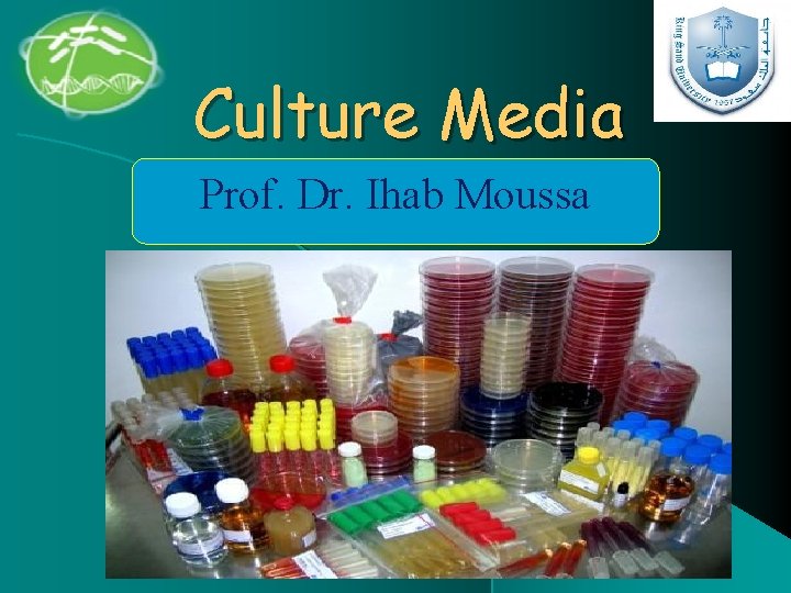 Culture Media Prof. Dr. Ihab Moussa 