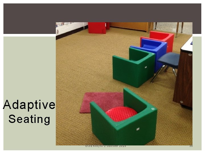 Adaptive Seating ECSE 603/672 Summer 2018 30 