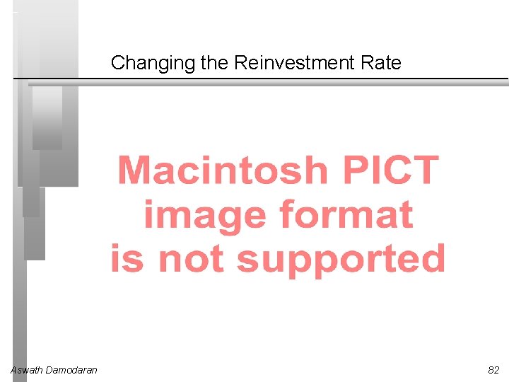 Changing the Reinvestment Rate Aswath Damodaran 82 