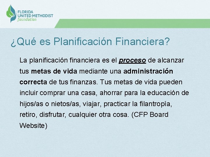Estructura de la Planificacin Financiera Rev John D