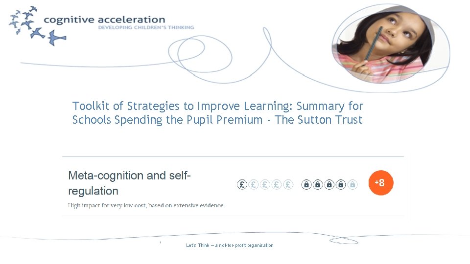 Toolkit of Strategies to Improve Learning: Summary for Schools Spending the Pupil Premium -