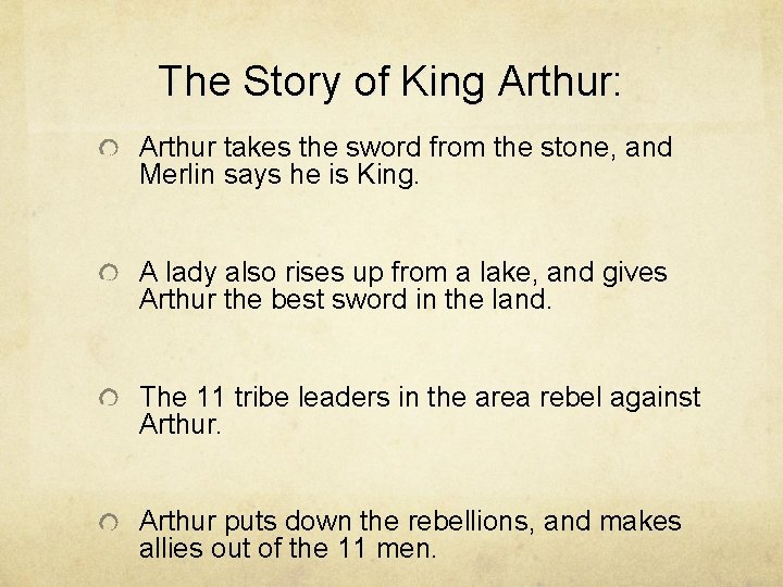 The Story of King Arthur: Arthur takes the sword from the stone, and Merlin