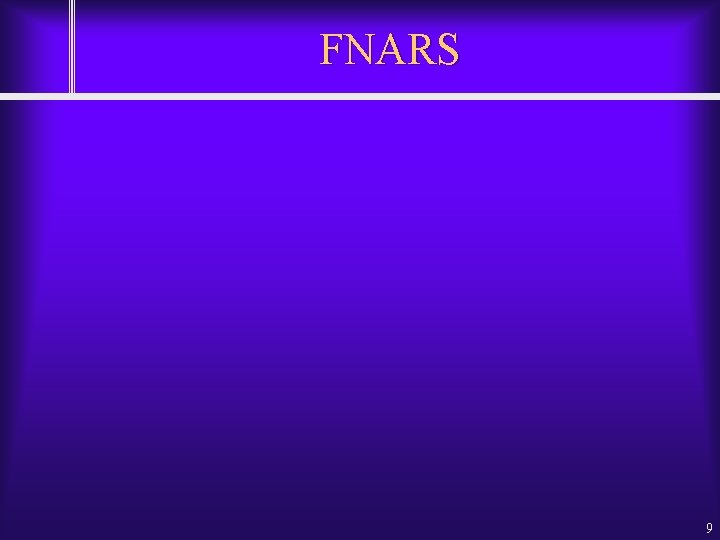 FNARS 9 