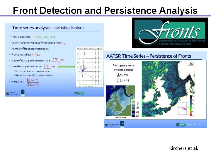 Front Detection and Persistence Analysis Kirchers et al. 