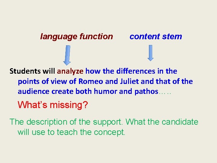 language function content stem Students will analyze how the differences in the points of language function content stem Students will analyze how the differences in the points of
