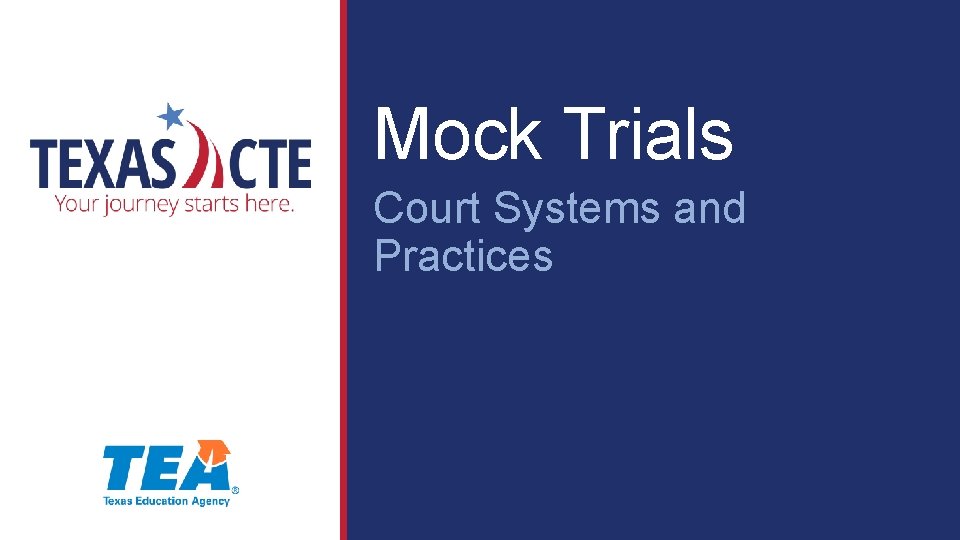 Mock Trials Court Systems and Practices 