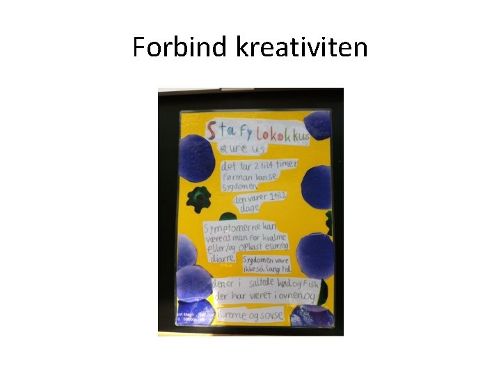 Forbind kreativiten Forbind kreativiten