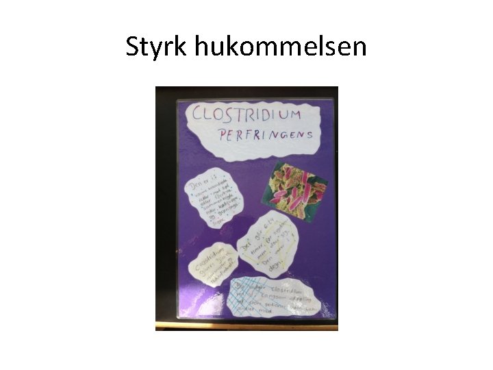 Styrk hukommelsen Styrk hukommelsen