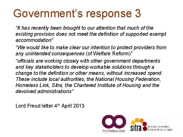 Government’s response 3 “It has recently been brought to our attention that much of Government’s response 3 “It has recently been brought to our attention that much of