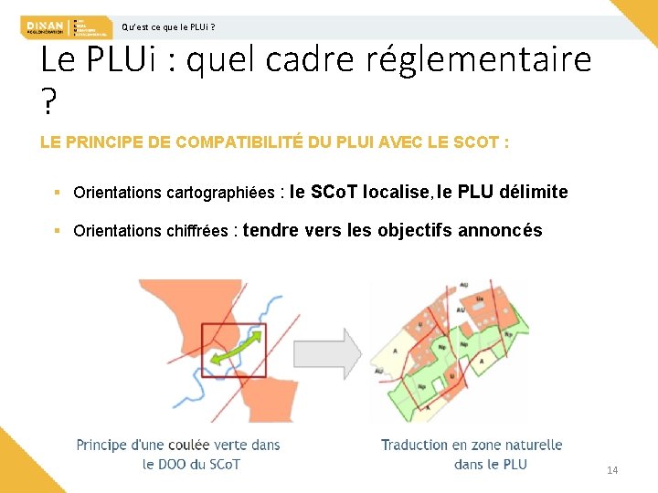 Qu’est ce que le PLUi ? Le PLUi : quel cadre réglementaire ? LE