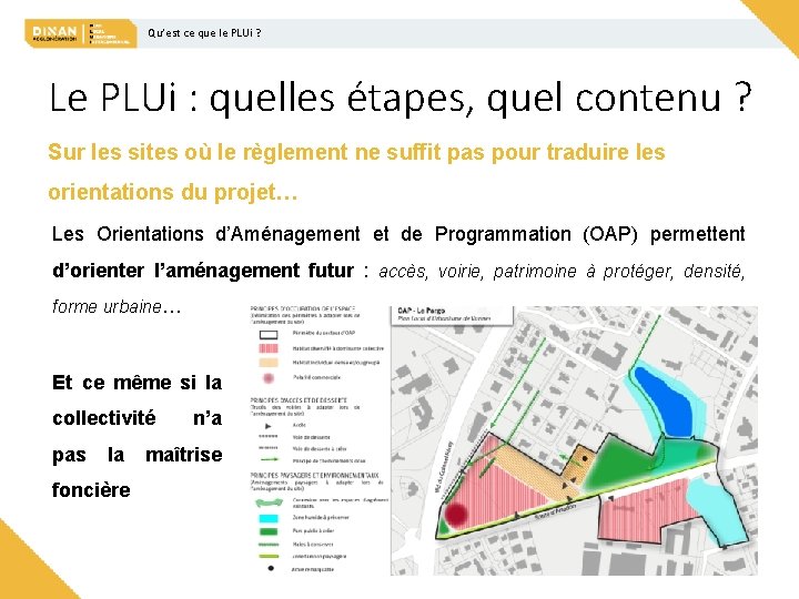 Qu’est ce que le PLUi ? Le PLUi : quelles étapes, quel contenu ?