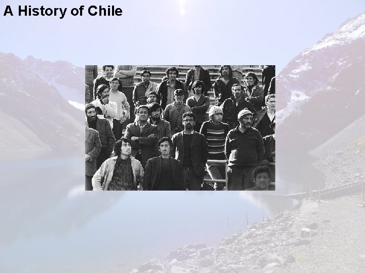 A History of Chile 