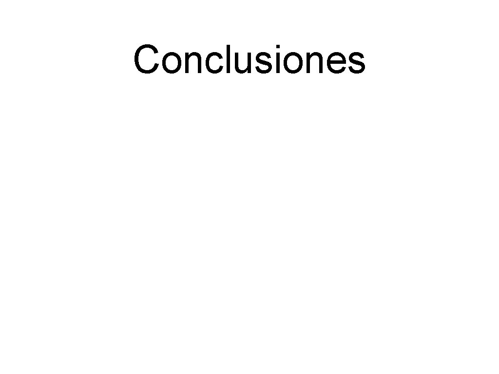 Conclusiones 