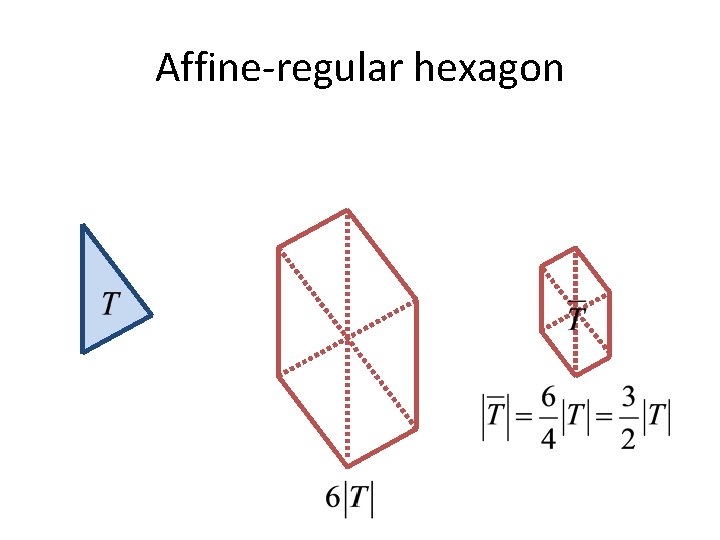 Affine-regular hexagon 