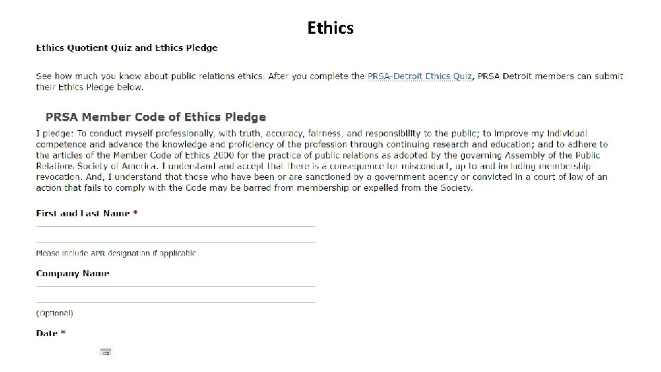 Ethics 