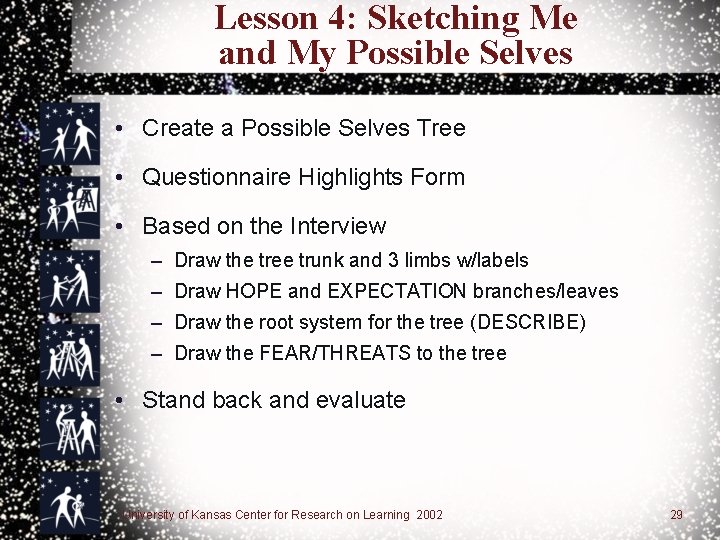 Lesson 4: Sketching Me and My Possible Selves • Create a Possible Selves Tree