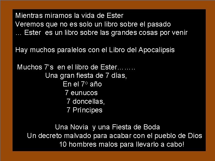 Mientras miramos la vida de Ester Veremos que no es solo un libro sobre Mientras miramos la vida de Ester Veremos que no es solo un libro sobre