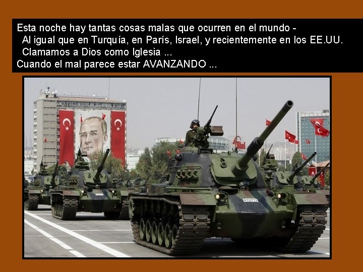 Esta noche hay tantas cosas malas que ocurren en el mundo Al igual que Esta noche hay tantas cosas malas que ocurren en el mundo Al igual que