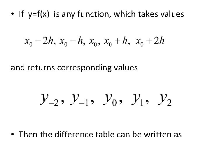  • If y=f(x) is any function, which takes values and returns corresponding values