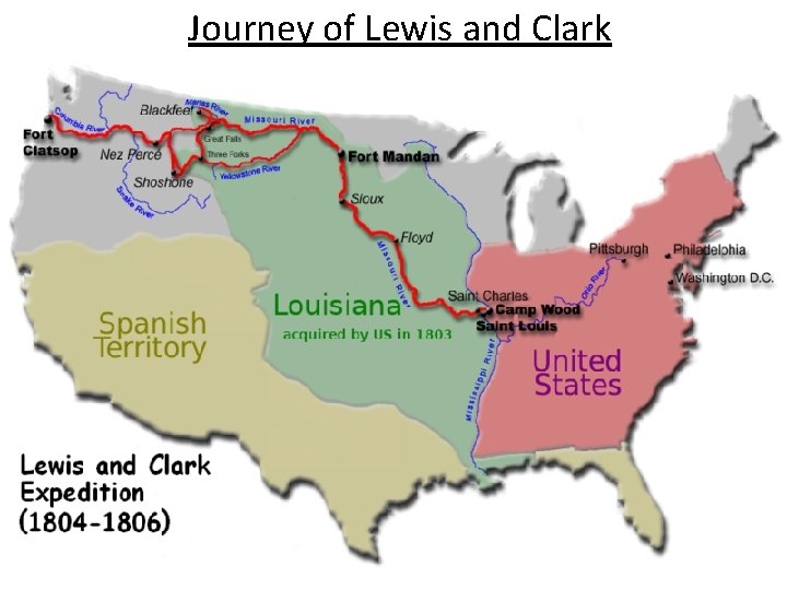 Journey of Lewis and Clark 