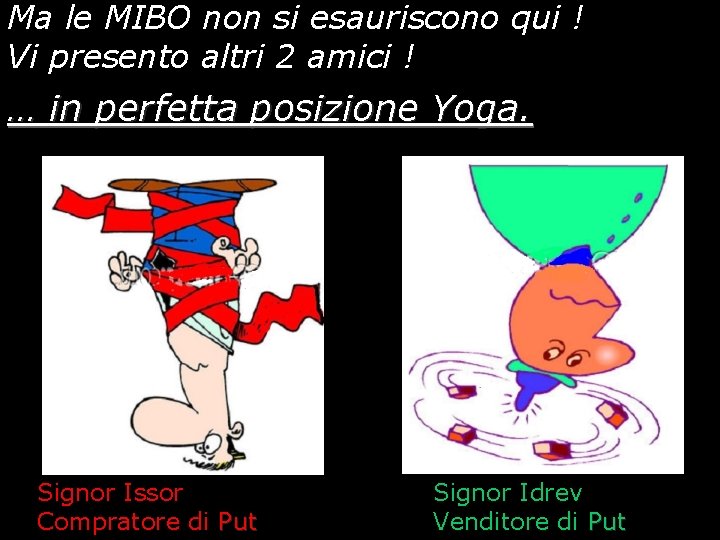 Ma le MIBO non si esauriscono qui ! Vi presento altri 2 amici !