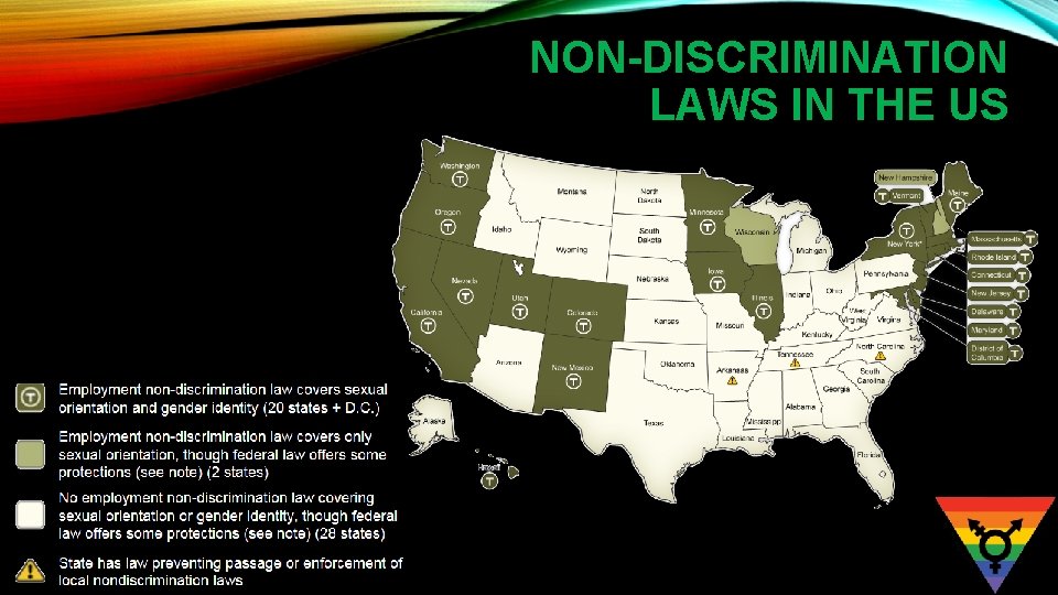 NON-DISCRIMINATION LAWS IN THE US 