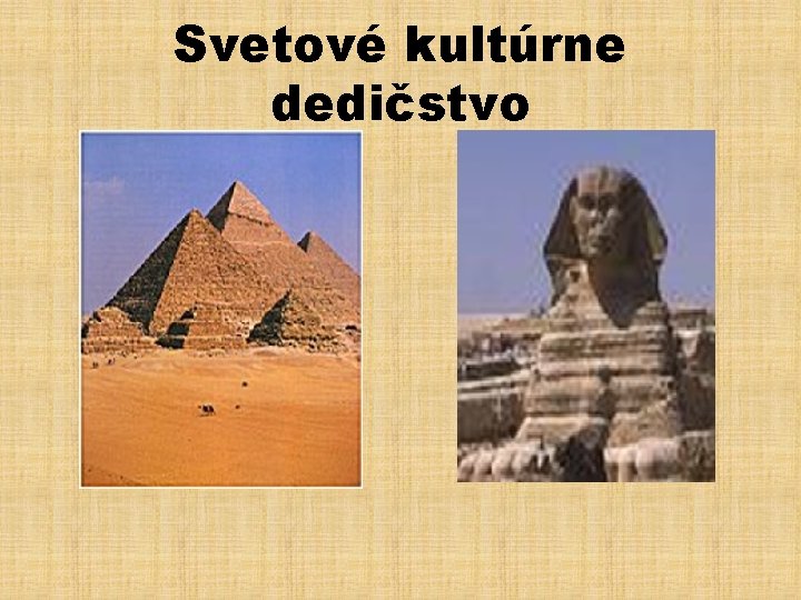 Svetové kultúrne dedičstvo 