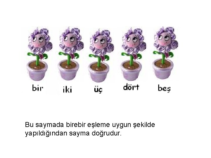 Bu saymada birebir eşleme uygun şekilde yapıldığından sayma doğrudur. 