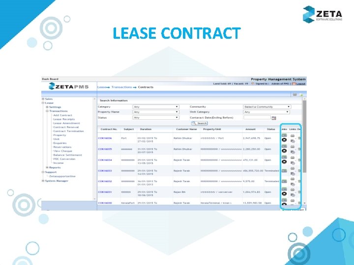 LEASE CONTRACT 