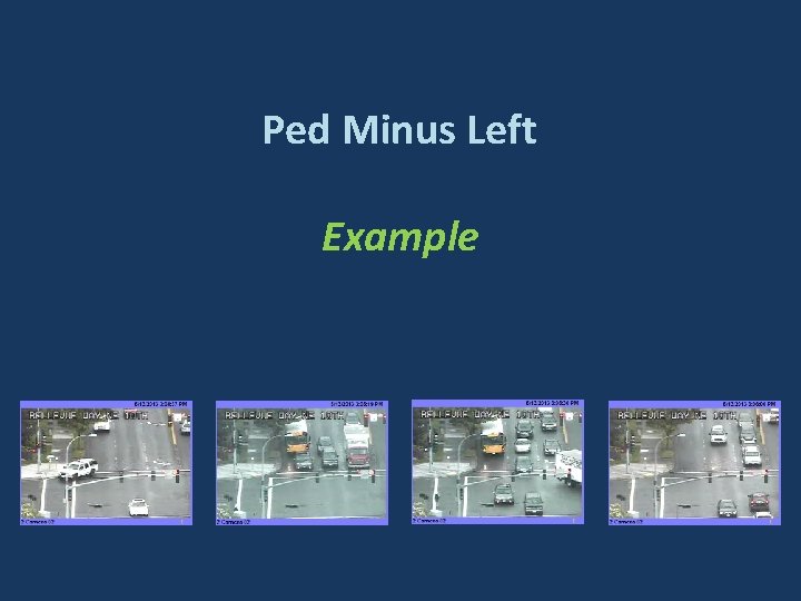 Ped Minus Left Example Ped Minus Left Example