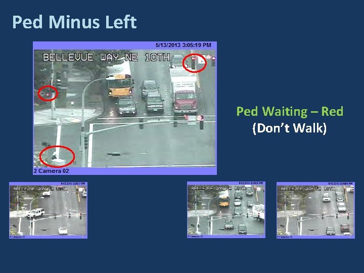 Ped Minus Left Ped Waiting – Red (Don’t Walk) Ped Minus Left Ped Waiting – Red (Don’t Walk)