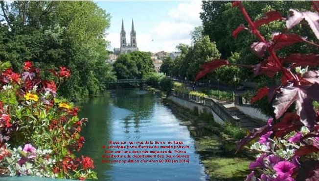 Située sur les rives de la Sèvre niortaise et principale porte d'entrée du marais