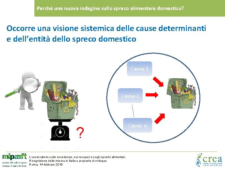 Perché una nuova indagine sullo spreco alimentare domestico? Occorre una visione sistemica delle cause