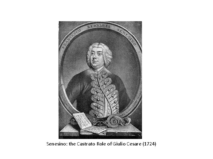 Senesino: the Castrato Role of Giulio Cesare (1724) 