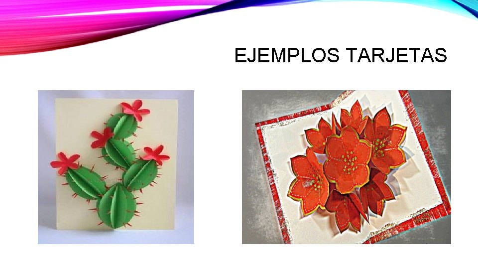 EJEMPLOS TARJETAS 