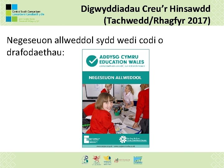 Digwyddiadau Creu’r Hinsawdd (Tachwedd/Rhagfyr 2017) Negeseuon allweddol sydd wedi codi o drafodaethau: 