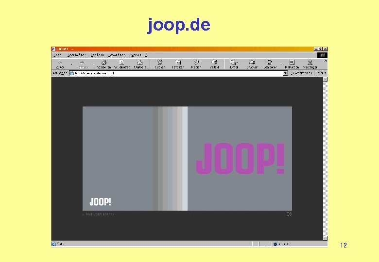 joop. de 12 