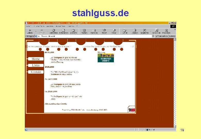 stahlguss. de 19 