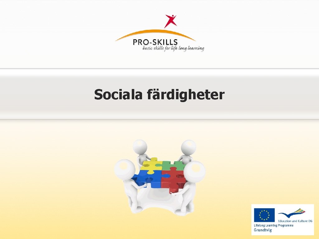 Sociala färdigheter 