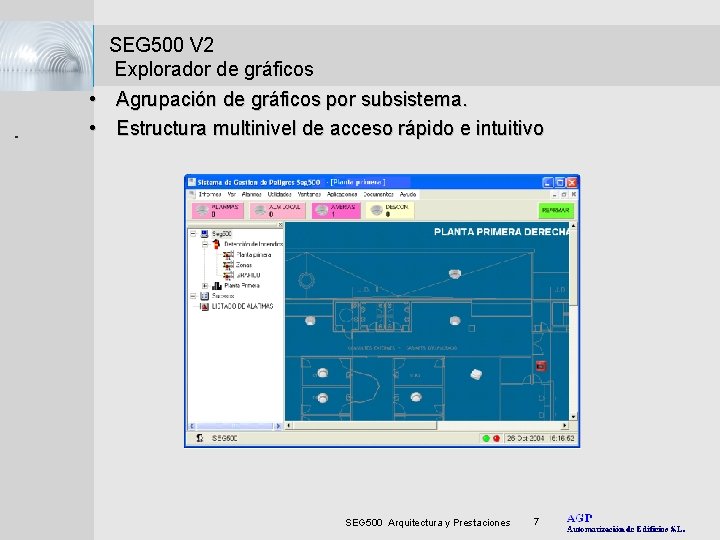 . . . . SEG 500 V 2 Explorador de gráficos • Agrupación de