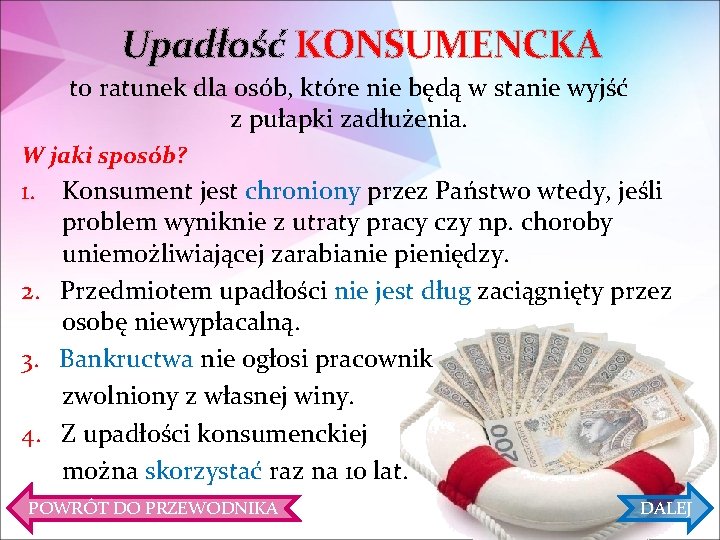 Upadłość KONSUMENCKA to ratunek dla osób, które nie będą w stanie wyjść z pułapki