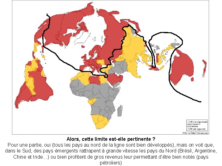 Alors, cette limite est-elle pertinente ? Pour une partie, oui (tous les pays au