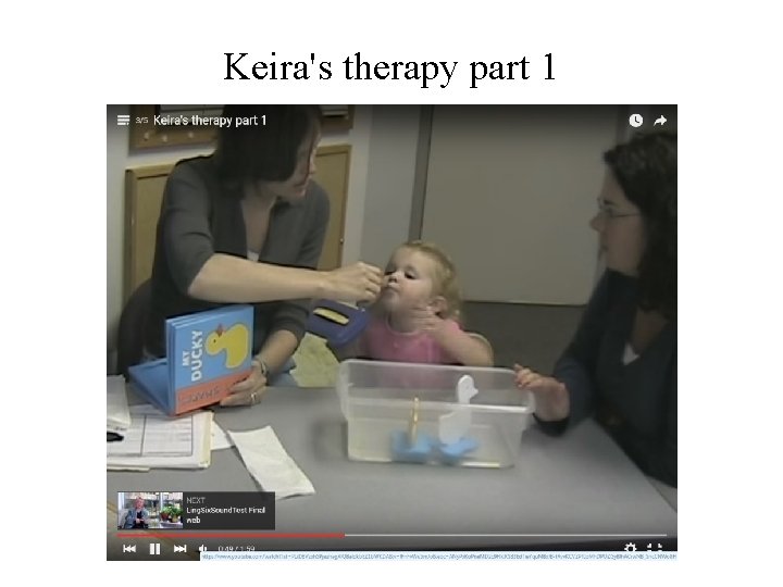 Keira's therapy part 1 