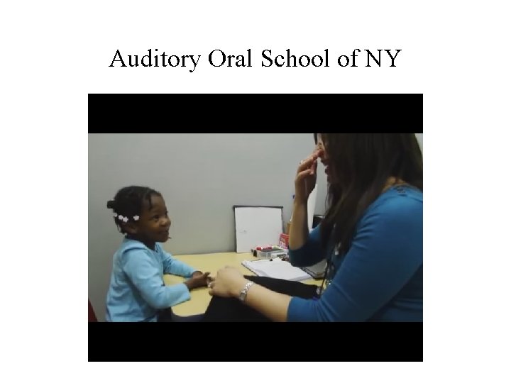 Auditory Oral School of NY 