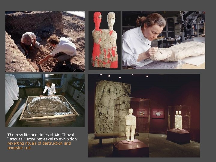 The new life and times of Ain Ghazal “statues”: from retreavel to exhibition: reverting